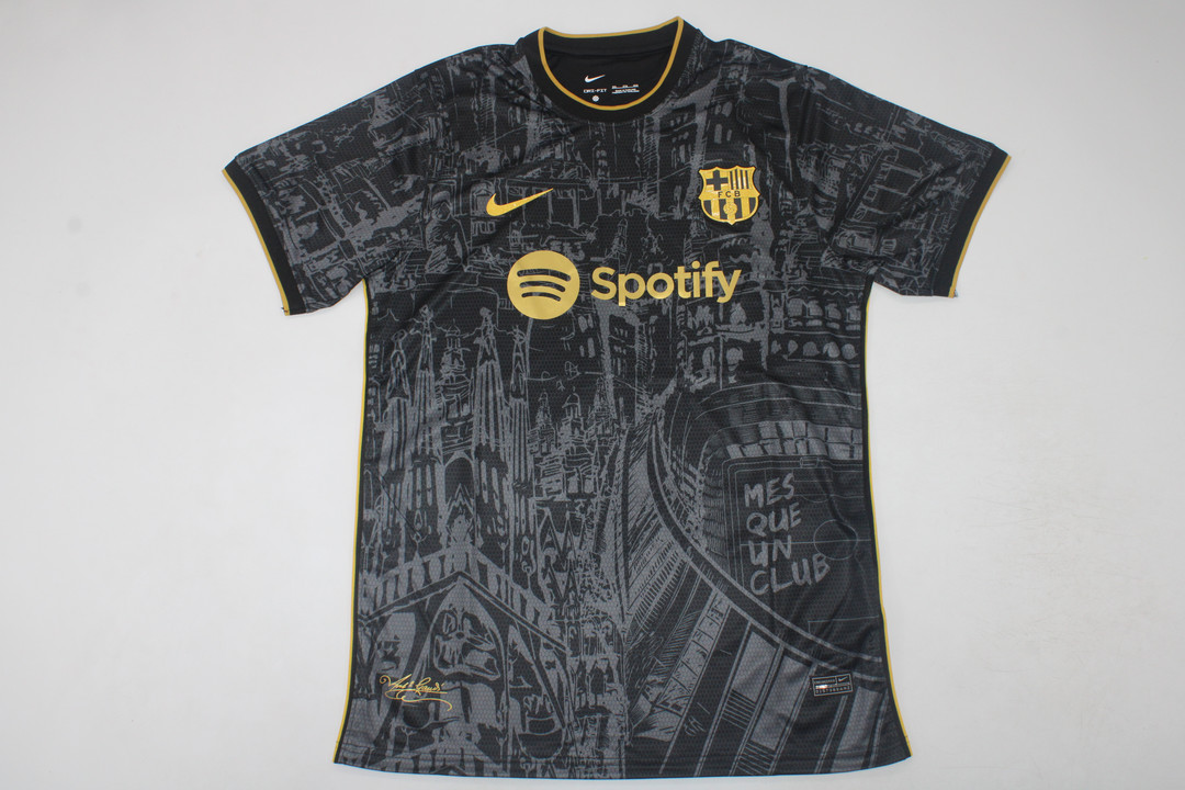 AAA Quality Barcelona 23/24 Special Black/Golden Soccer Jersey